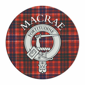 Clan Crest Tartan Coaster