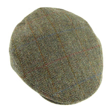 Load image into Gallery viewer, Harris Tweed Cap Green
