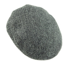 Load image into Gallery viewer, Harris Tweed Cap Grey
