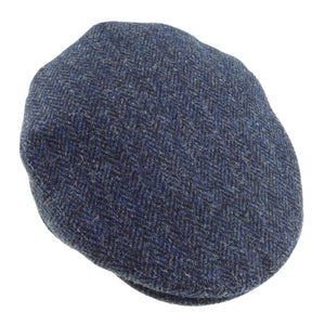Harris Tweed Cap Navy