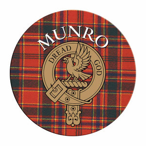 Clan Crest Tartan Coaster