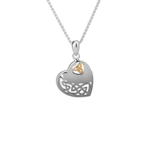 Keith Jack Celtic Heart Pendant