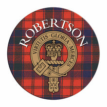 Load image into Gallery viewer, Clan Crest Tartan Coaster
