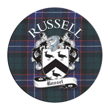 Load image into Gallery viewer, Clan Crest Tartan Coaster
