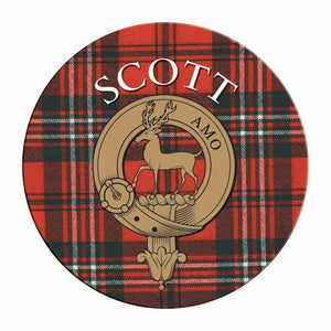 Clan Crest Tartan Coaster