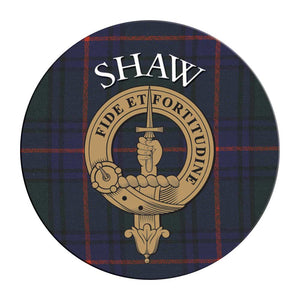 Clan Crest Tartan Coaster