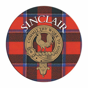Clan Crest Tartan Coaster