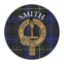 Load image into Gallery viewer, Clan Crest Tartan Coaster

