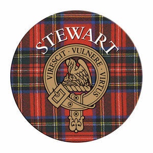 Clan Crest Tartan Coaster