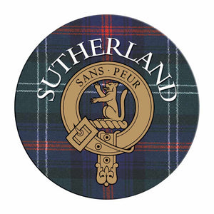 Clan Crest Tartan Coaster