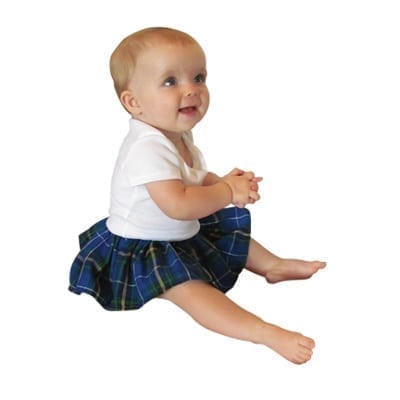 Children's Tartan Kilt Onesie