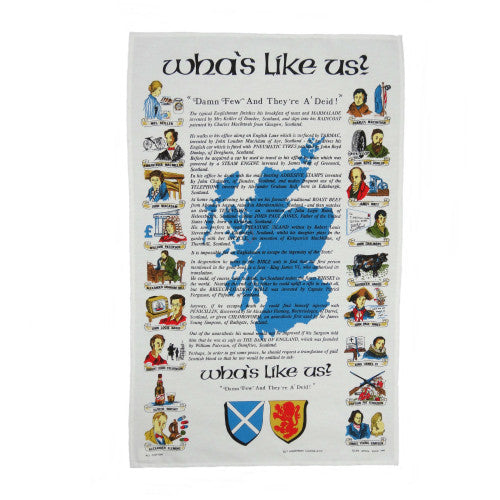 Assorted Scottish Tea Towels